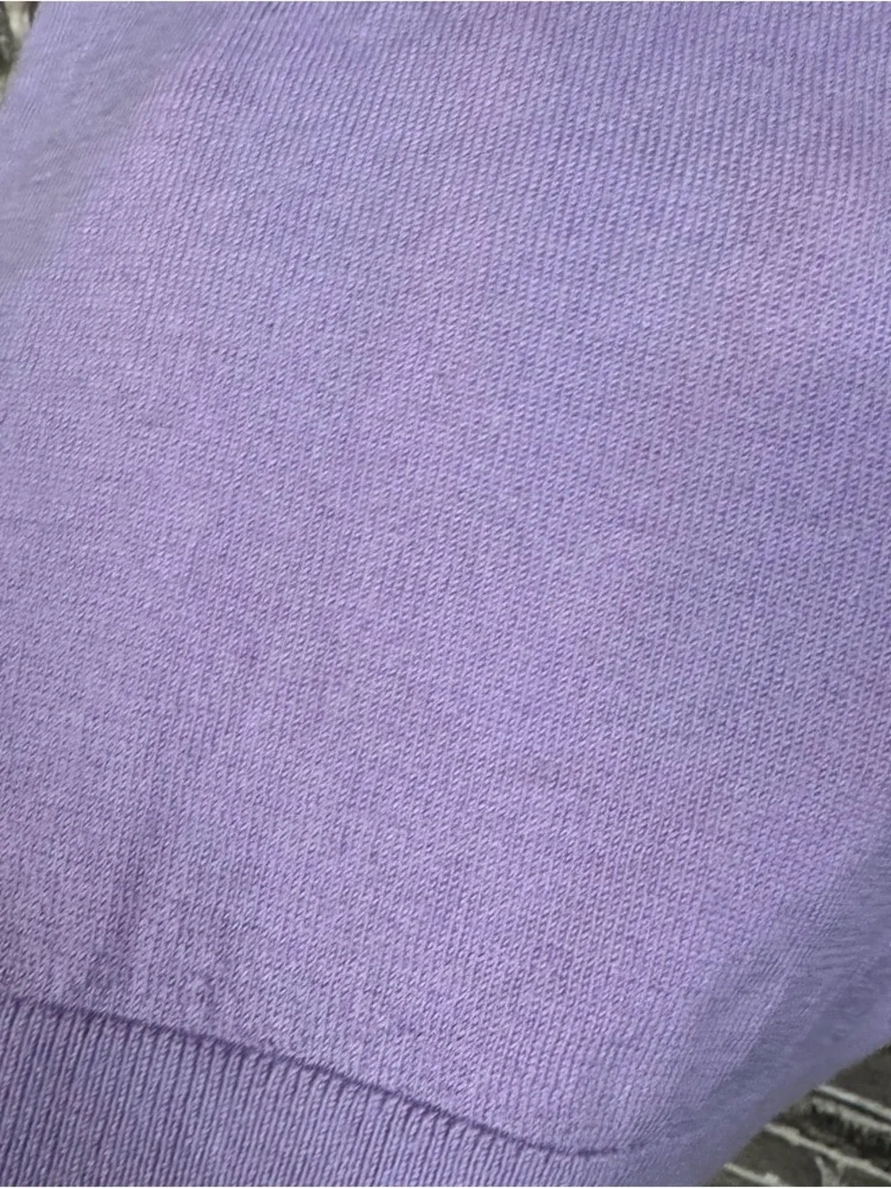 J. Crew Halle crewneck sweater Hampton purple merino wool